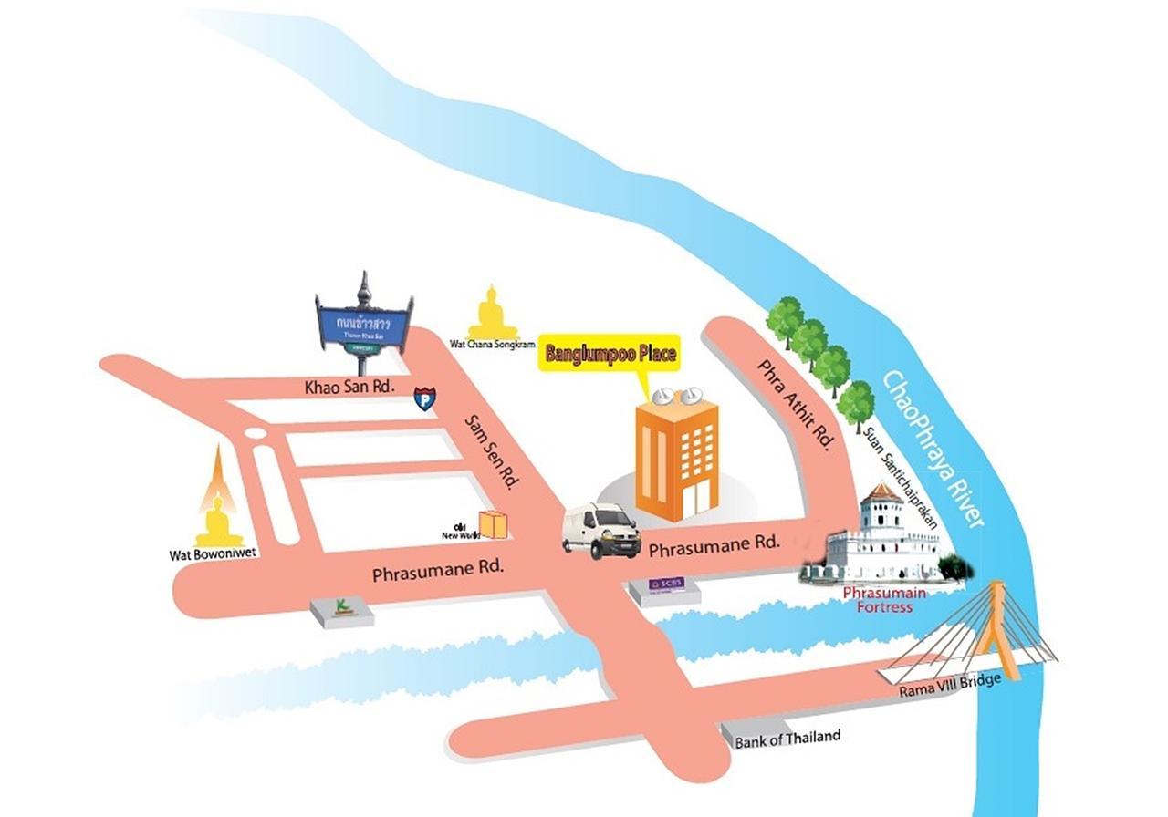 Banglumpoo Place Bangkok Bagian luar foto